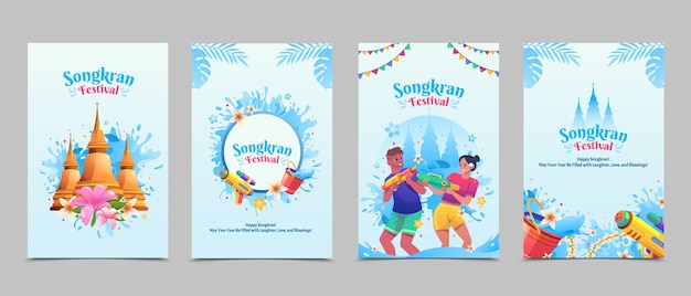 Flyer zum Songkran-Festival