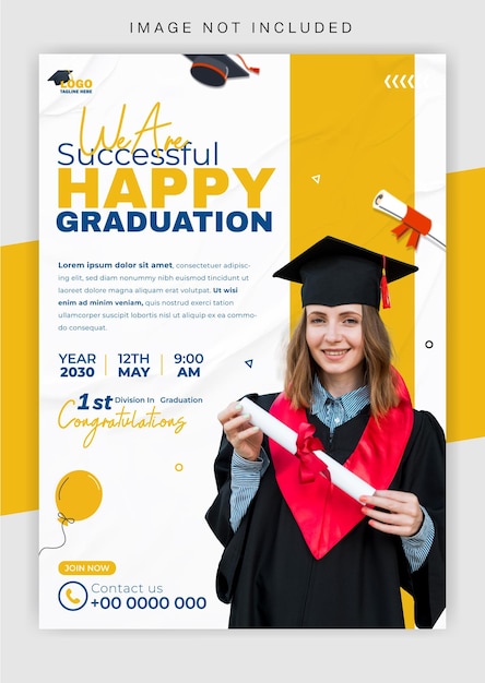 Flyer zur Abschlussfeier
