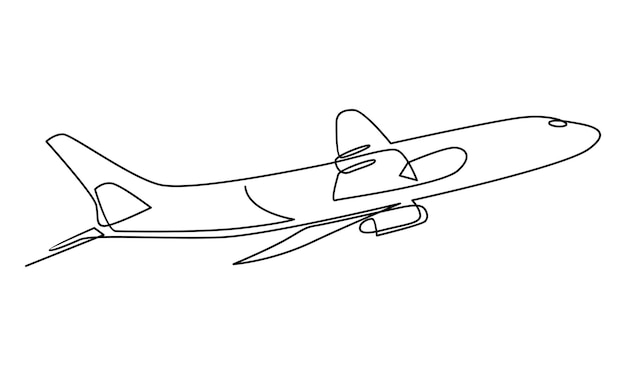 Fortsetzung der flugzeugillustration