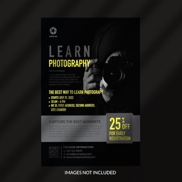 Fotografie-Flyer lernen