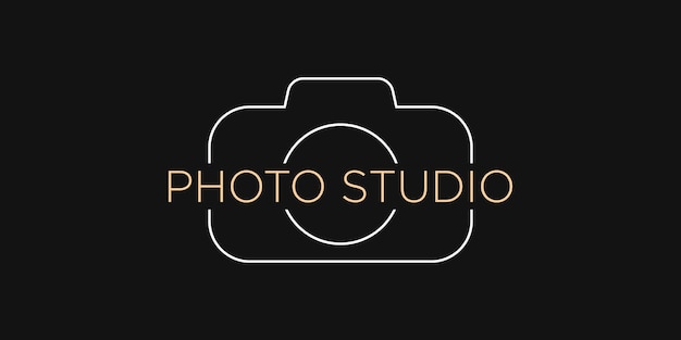 Fotostudio logo-vorlage, fotograf, foto. unternehmen, marke, branding, corporate, identität