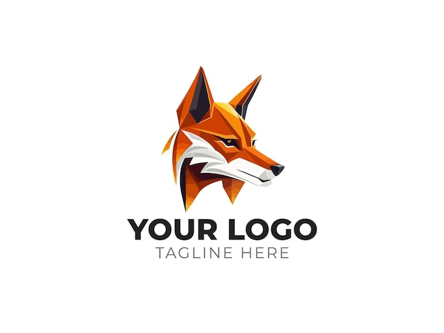 Fox Head Logo Vector für eine intelligente und agile Marke