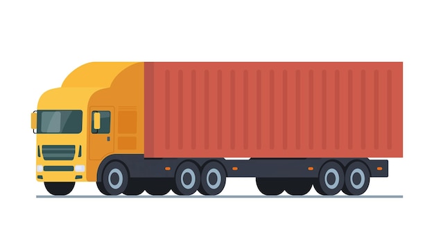 Fracht lkw-transport gewerblicher transport logistik auto für die beförderung von gütern