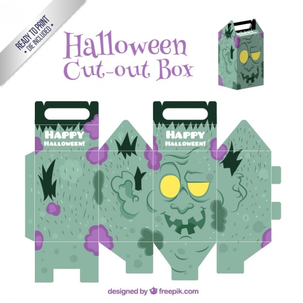 Frankenstein cut-out box
