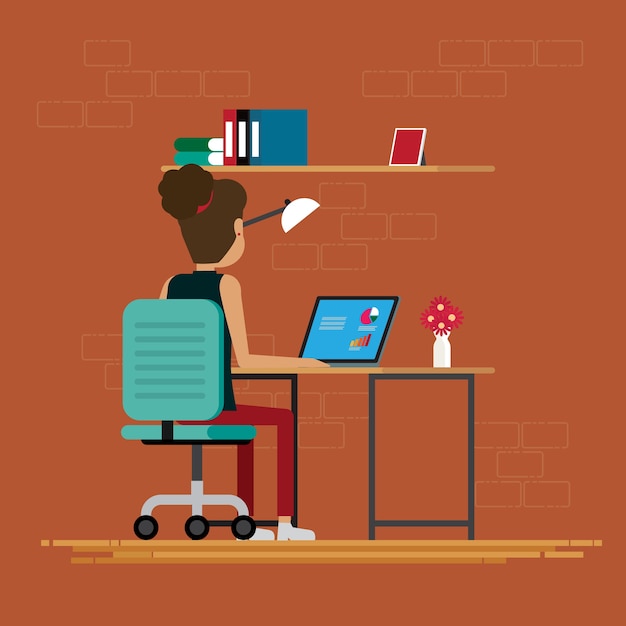 Frauen, die im Raum im Büro arbeiten