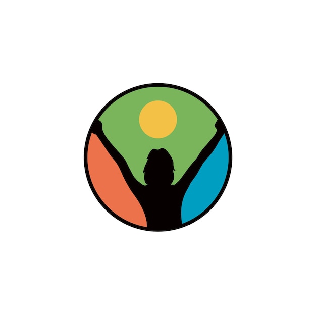 Vektor frauen-wellness-logo-design