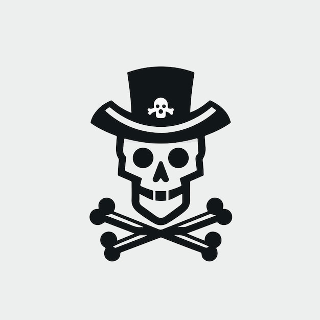 Vektor free vector cute skull handgezeichnete illustrationen