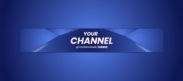 Freevectorgradientyoutubehorizontalbanner