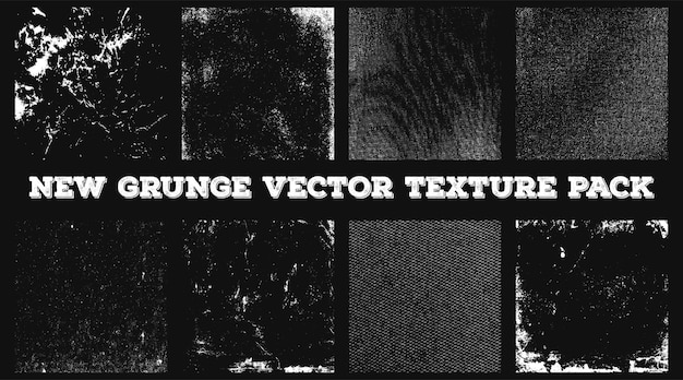 Vektor freier satz von vektor-grunge-hintergrundvorlagen