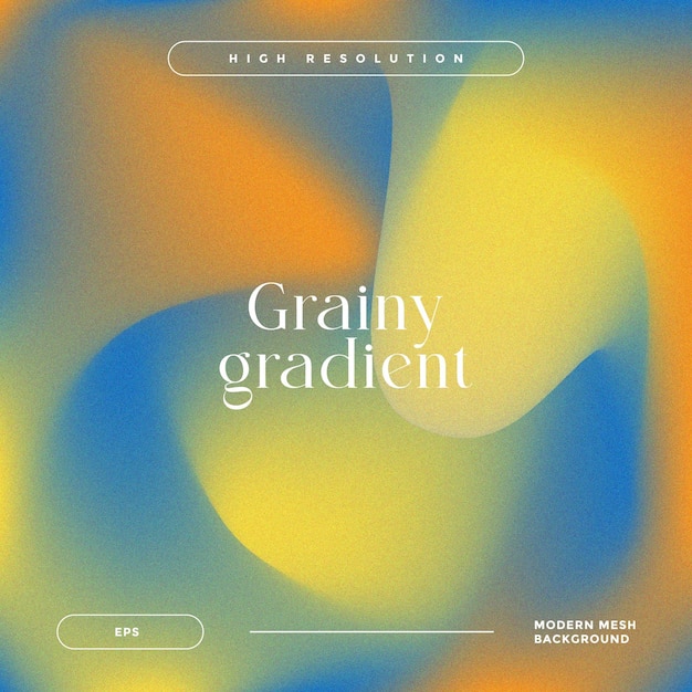 Freier Vektorfarbiger, körniger Gradient-Hintergrund