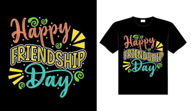 Freunde t-shirt design schriftzug typografie zitat beziehung warendesign