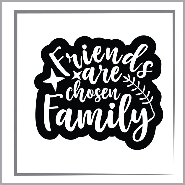 Vektor freundschaft svg design beste freunde svg t-shirt vorlagen design