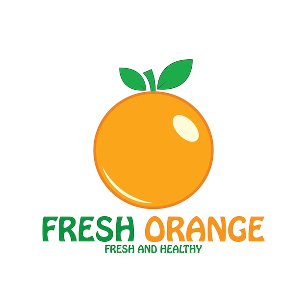 Frische orangenfrucht scheibe zitrone limette grapefruit symbol vektor illustration template design