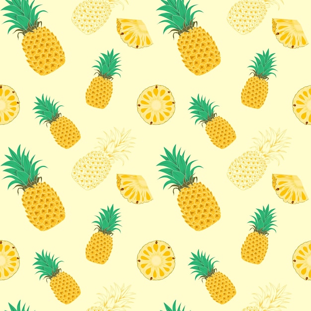 Frisches ananas-muster