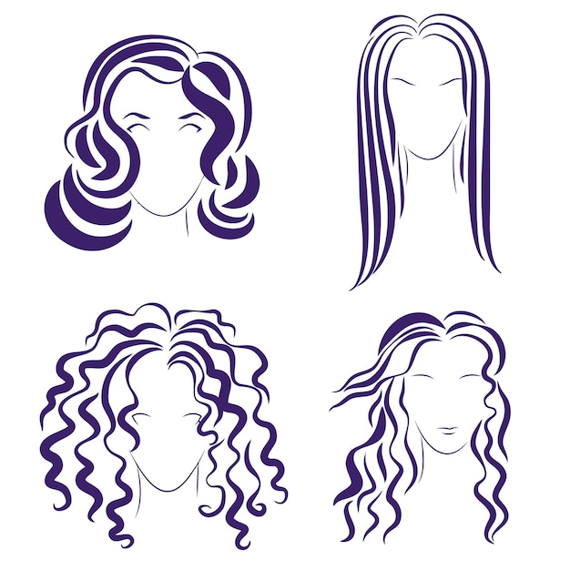 Frisur-Set für Frauen
