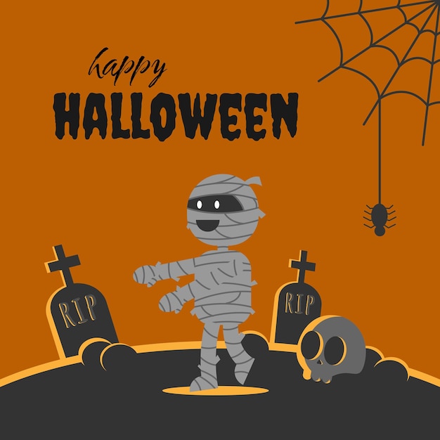 Fröhliches Halloween von der süßen Mama, geeignet für Halloween-Events, Karten, Poster usw