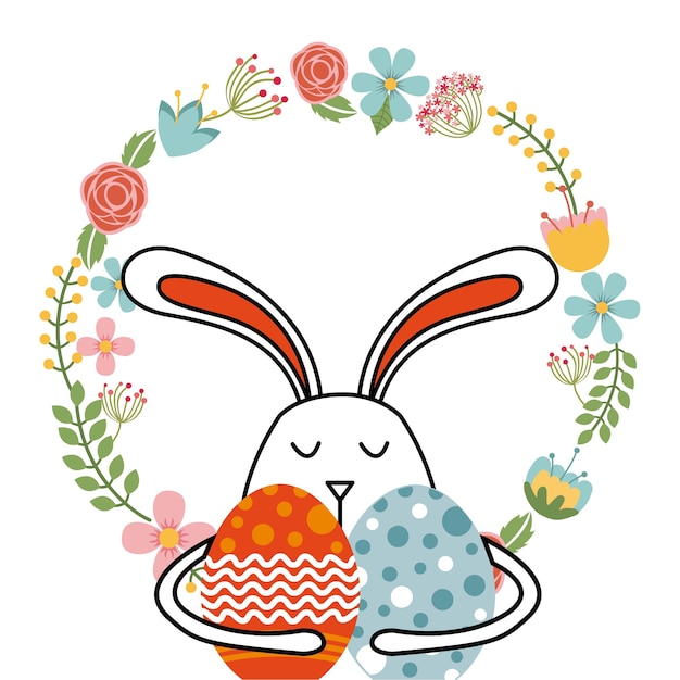 Frohe Ostern Design