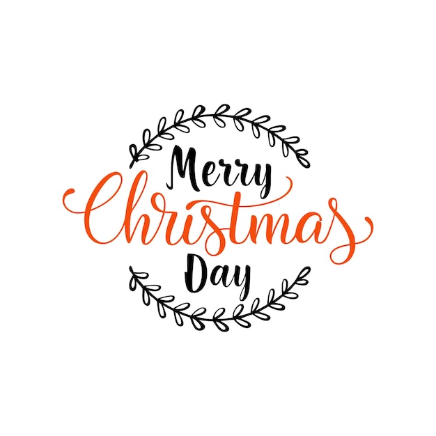 frohe Weihnachts-Kalligraphie