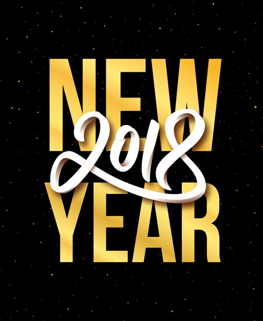 Frohes neues Jahr 2018