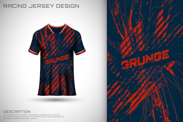 Front-rennshirt-design sportdesign für rennradtrikot-spielvektor