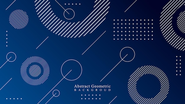 Frost gradient geometrische formen hintergrund free vector