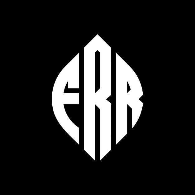 Vektor frr kreisbuchstaben-logo-design mit kreis- und ellipseform frr ellipse-buchstaben mit typografischem stil die drei initialen bilden ein kreis-logo frr kreise-emblem abstrakt monogramm buchstaben-marke vektor