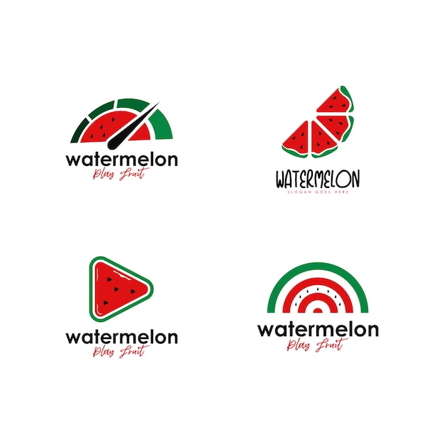 Frucht-logo-set