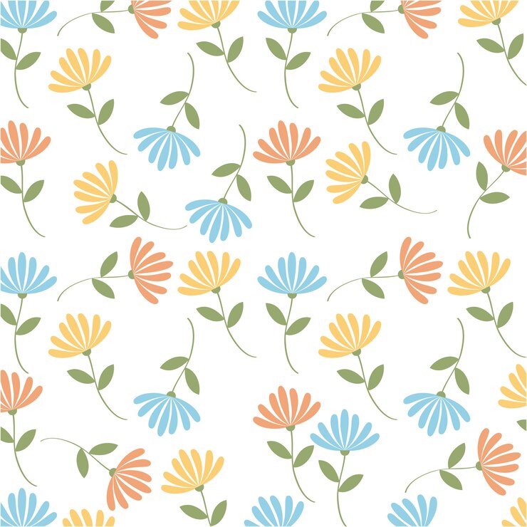 Vektor frühling blüht hintergrundbild