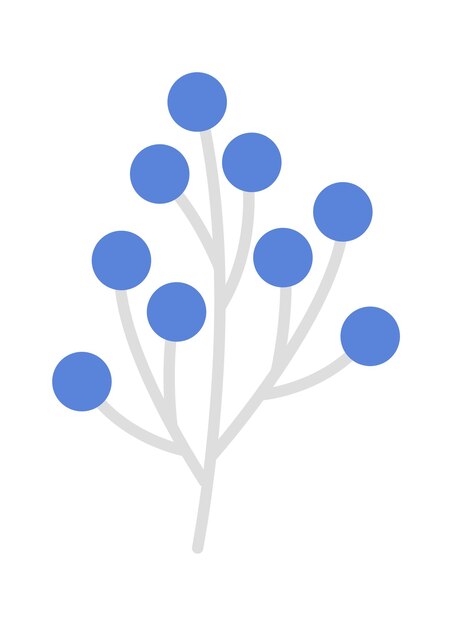 Frühlings-Blumen-Gestaltungselement Vektorillustration