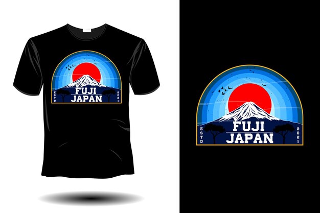 Fuji Japan Retro-Vintage-Design