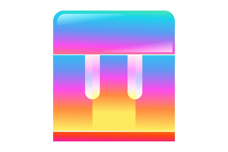 Vektor funktionales musik-bezogenes aufkleber-design