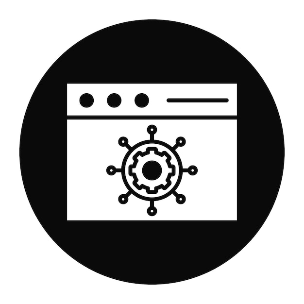 Funktionalitätsvektor-Symbol kann für No-Code-Ikonensatz verwendet werden