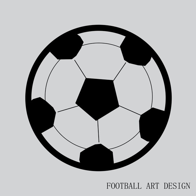 Vektor fußball-design-vorlage