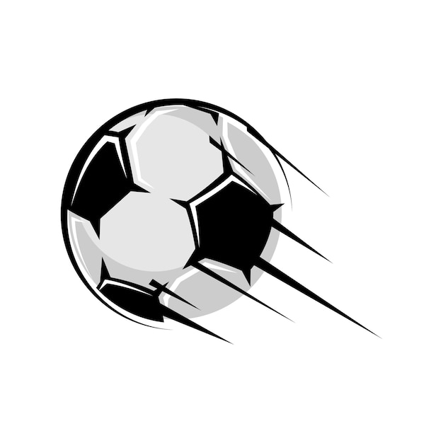 Fußball-Logo-Illustrationsvektor