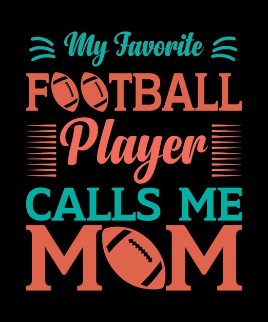 Fußball-mama-t-shirt-design