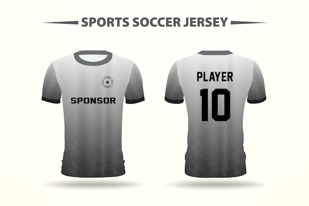 Fußball-sport-jersey-design für das team