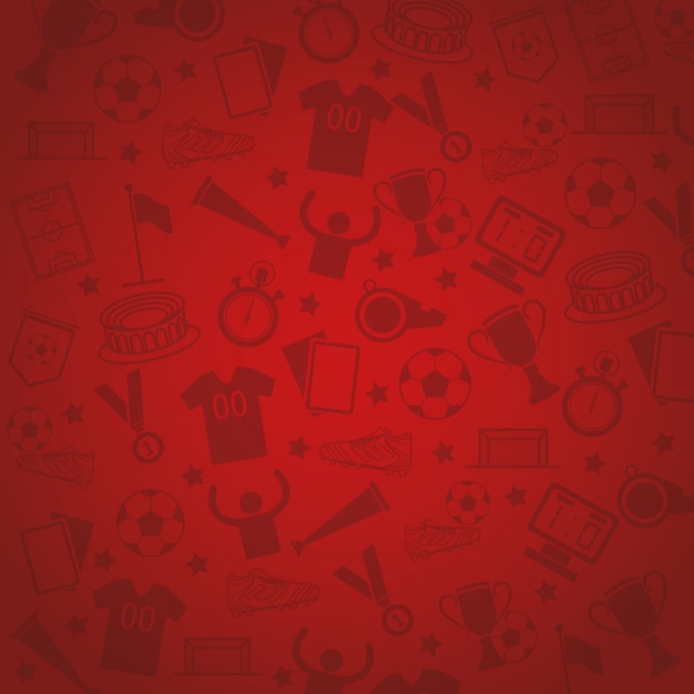 Fußball symbole hintergrund