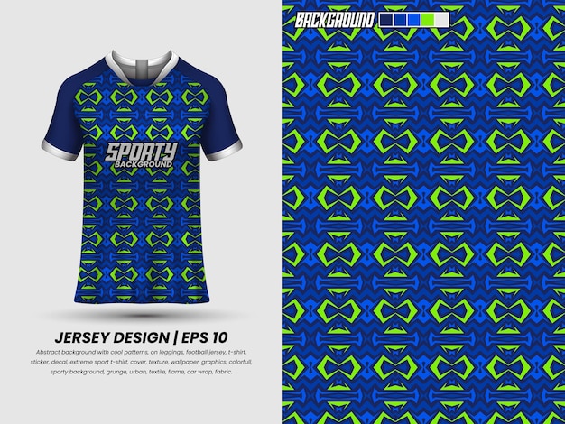 Fußball-trikot-design für sublimation, sport-t-shirt-design, vorlagentrikot