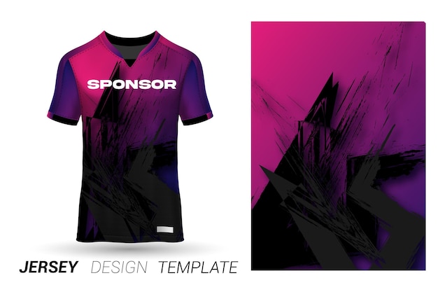 Fußball-Trikot-Design für Sublimation, Sport-T-Shirt-Design