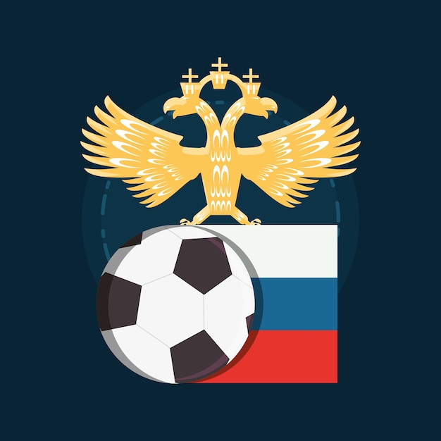 Fußball-weltmeisterschaft russland design