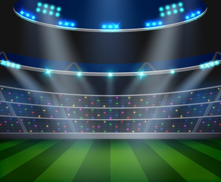 Fußballplatz Illustration