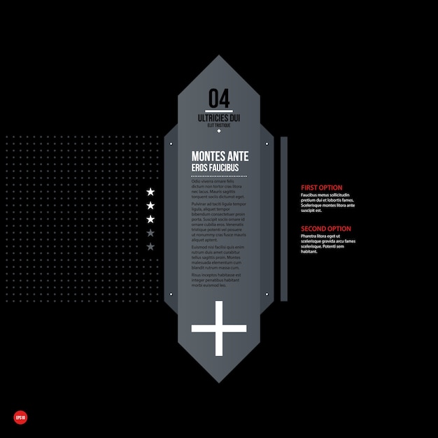 Futuristische Corporate Web Design Vorlage. Nützlich für Präsentationen oder Werbung.
