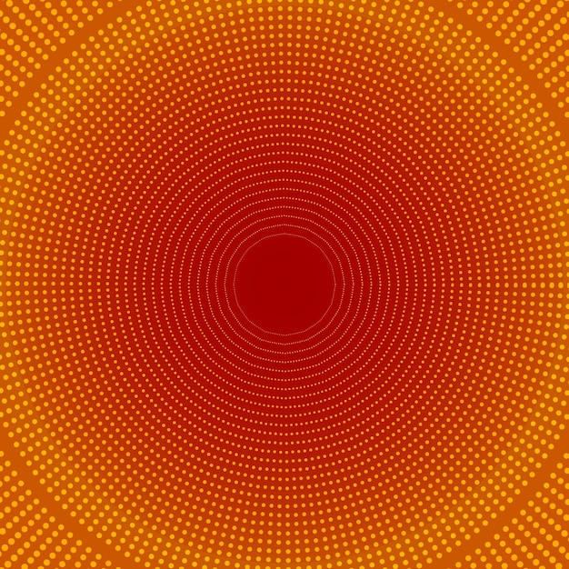 Futuristische digitale Hintergrundwandpapier Illustration Muster Kreis Punkte