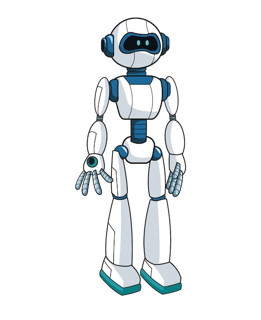 Futuristische Technologie des intelligenten Roboters