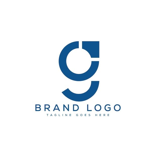 G Buchstabe Logo Design Vektor Vorlage Design für Marke