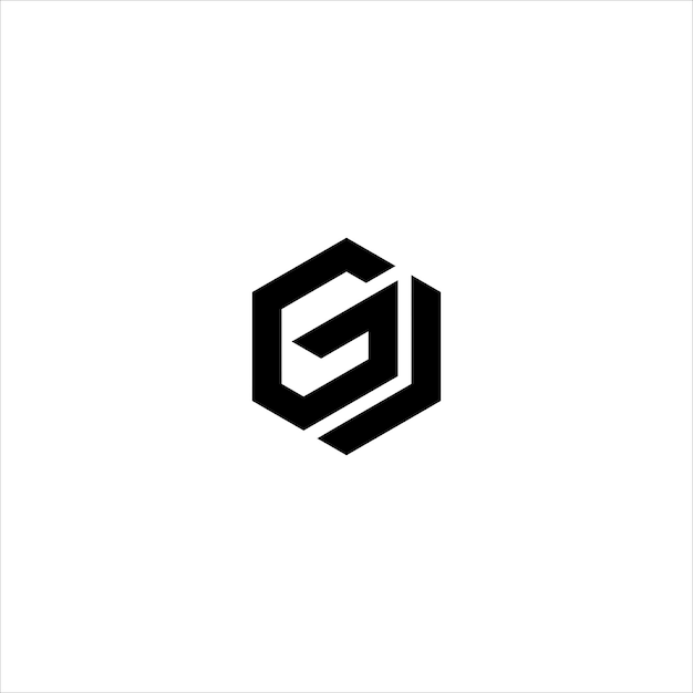 G Logo Design flache Vektorillustration