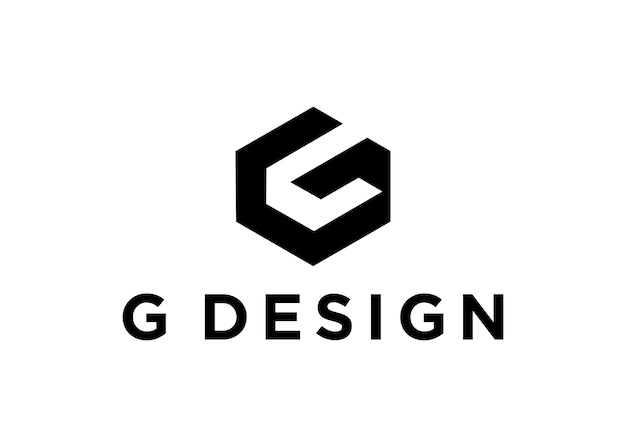Vektor g-logo-design-vektorillustration