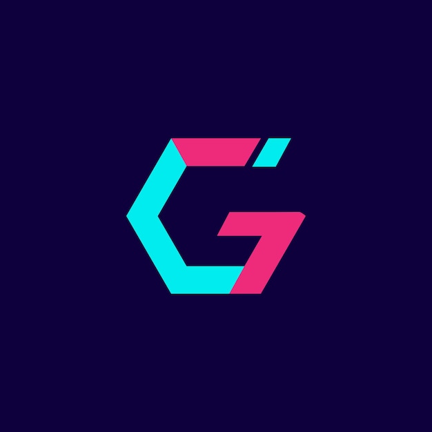 Vektor g-logo-vektorvorlage g-logo-design