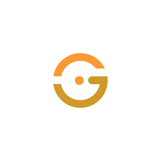 G pfeil logo design-vorlage