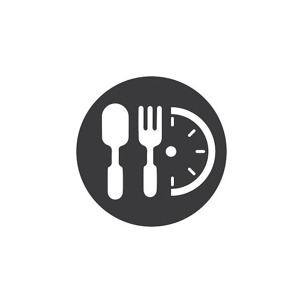 Gabel, Messer und Löffel-Icon-Design